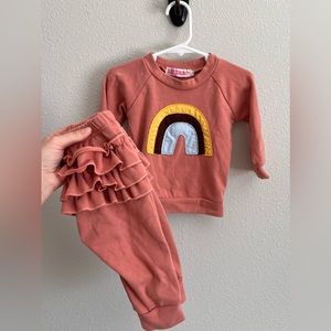 Rainbow two piece set